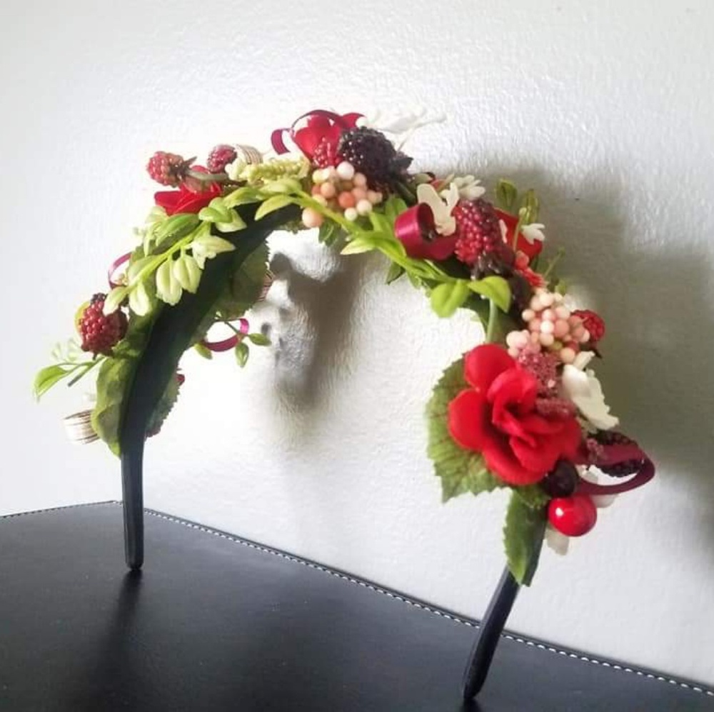 🍇Wild Raspberry Headband🍇 - Picture 2 of 16